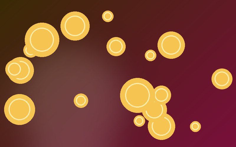 Golden coins